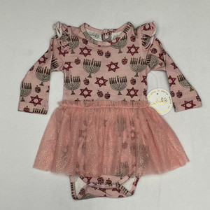 Sweet Wink Hanukkah Tutu Bodysuit 3-6 mth