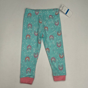 Max & Olivia Rainbow Heart Pajama Pants 24 mth