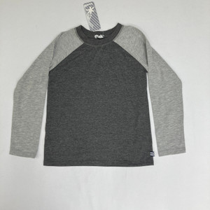 Splendid Gray Baseball T-Shirt 7y