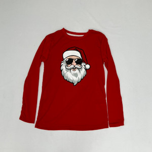 Max & Olivia Red Santa PJ Shirt XL (16-18)