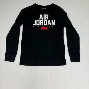 Jordan Black Brand Of Flight Long Sleeve 12y L