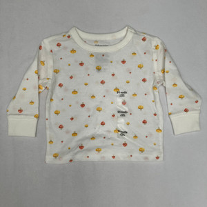 First Impressions White Mushroom Shirt 6-9m