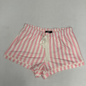 Aqua Pink Striped Lounge Shorts XS