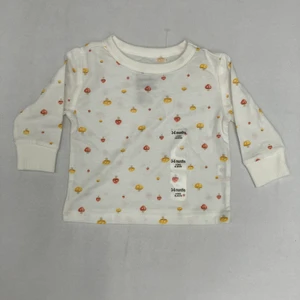 First Impressions White Mushrooms Shirt 3-9mth