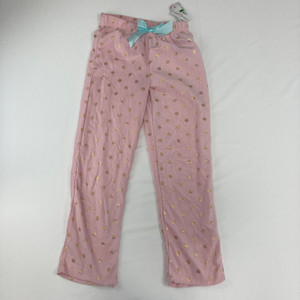 Max and Olivia Gold Shimmer Polka Dots Pajama Pants L 10/12 yr Max and Olivia Gold Shimmer Polka Dots Pajama Pants L 10/12 yr