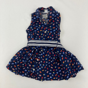 Ralph Lauren Belted Flag Dress 6 mth