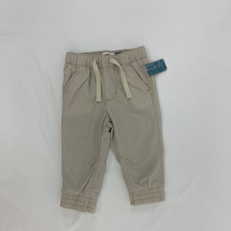 Old Navy Jersey Lined Khaki 12-18 mth