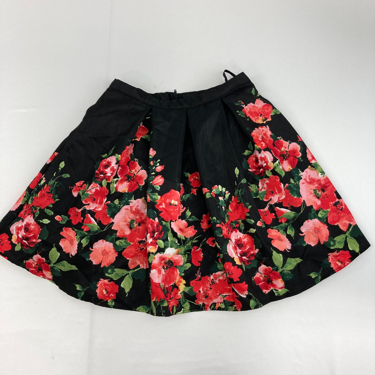 Sequin Hearts Girls Floral Skirt 7 yr
