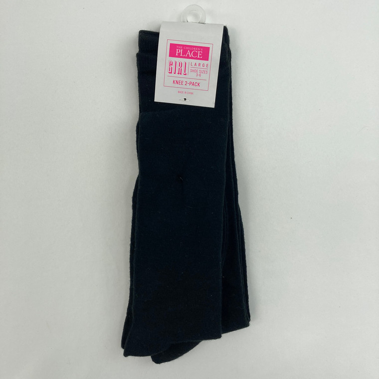 Childrens Place Knee-High 2-Pack Socks 3-6