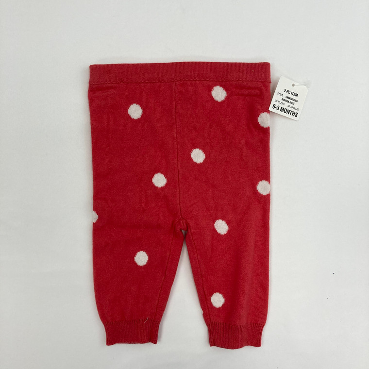 First Impressions Dot Legging 0-3 mth