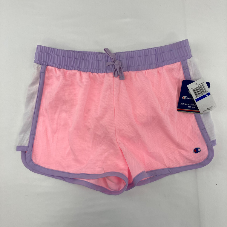 Champion Pink Candy Mesh Shorts XL