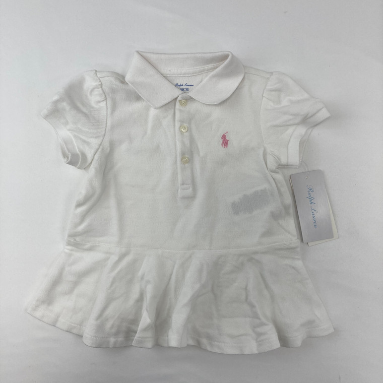 Ralph Lauren Polo Ruffle top 24 mth