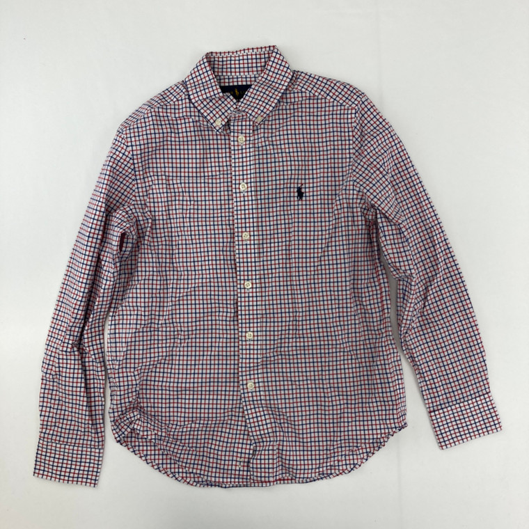 Ralph Lauren Stretch Cotton Button Up Medium