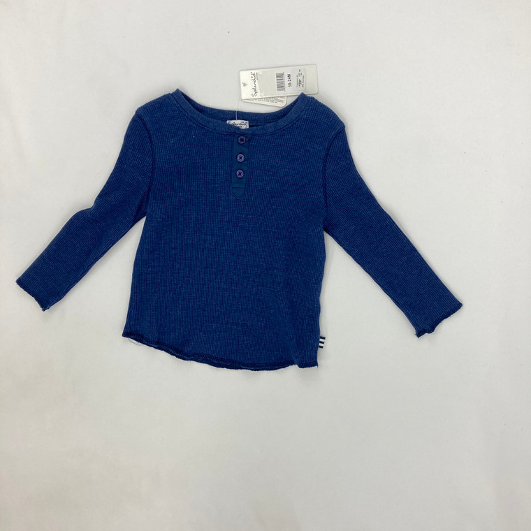 Splendid Navy Henley Top 18-24 mth