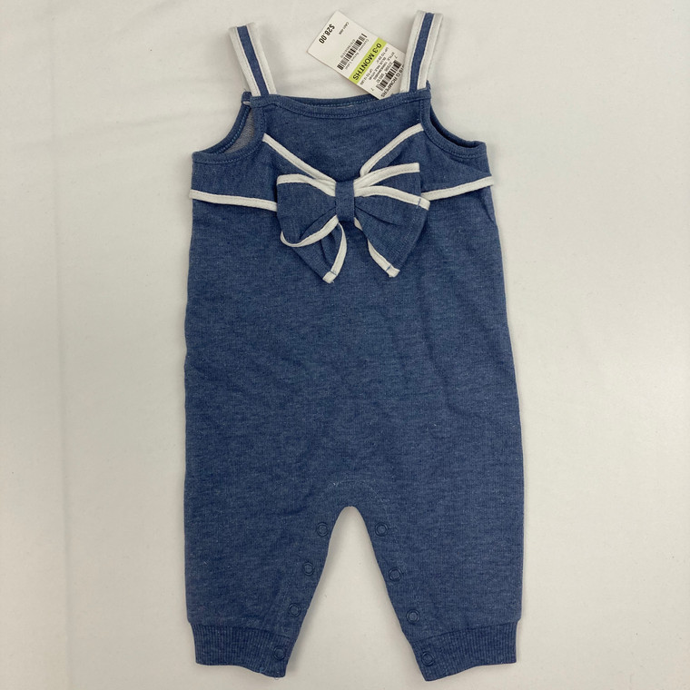 First Impressions Big Bow Jumpsuit 0-3 mth