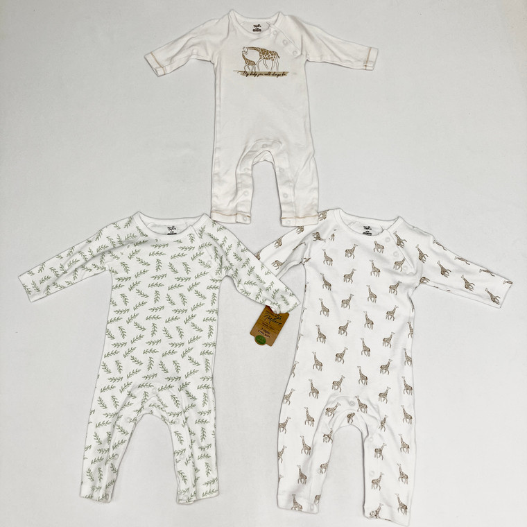 Touched By Nature 3-PK Giraffe 1-pc 0-3 mth