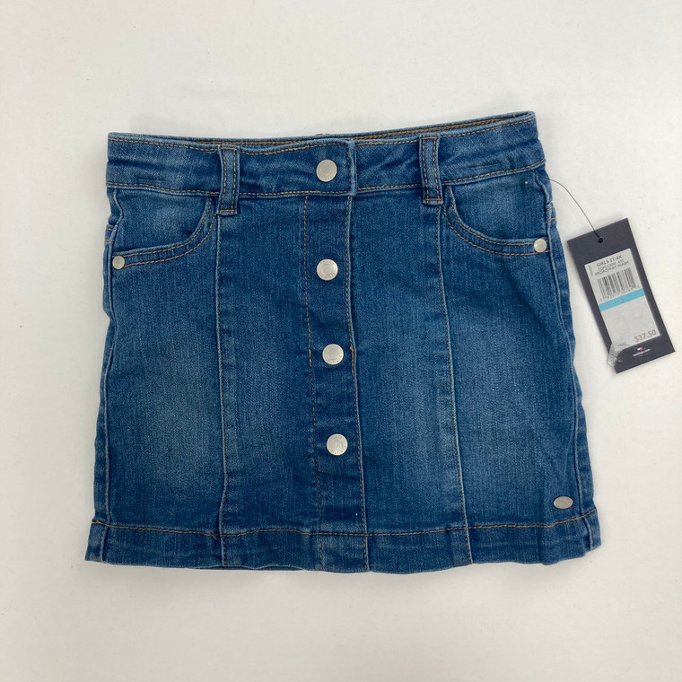 Tommy Hilfiger Button Front Skirt 5 yr