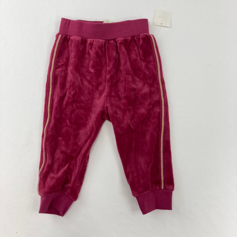 First Impressions Velour Stripe Sweatpants 12 mth