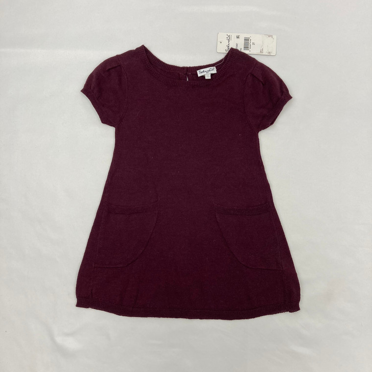 Splendid Burgundy Sweater Dress 2T