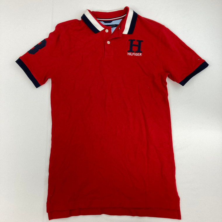 Tommy Hilfiger Red Hilfiger Polo XL 20 yr