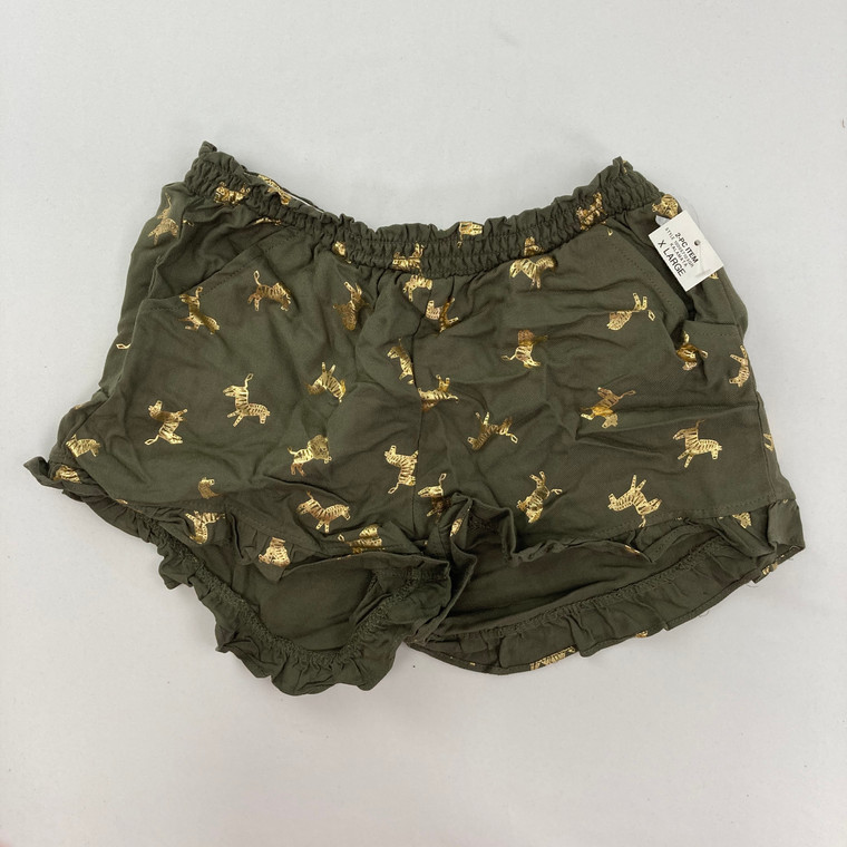 Gold Zebra Shorts XL