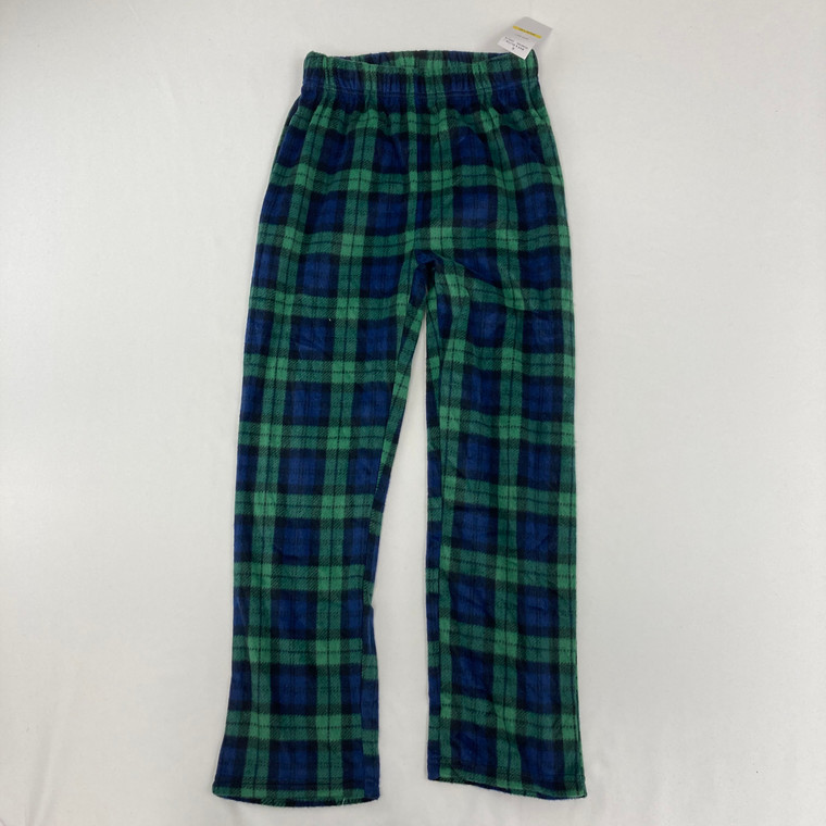 Max and Olivia Plaid Green Sleep Pants M 8-10 yr