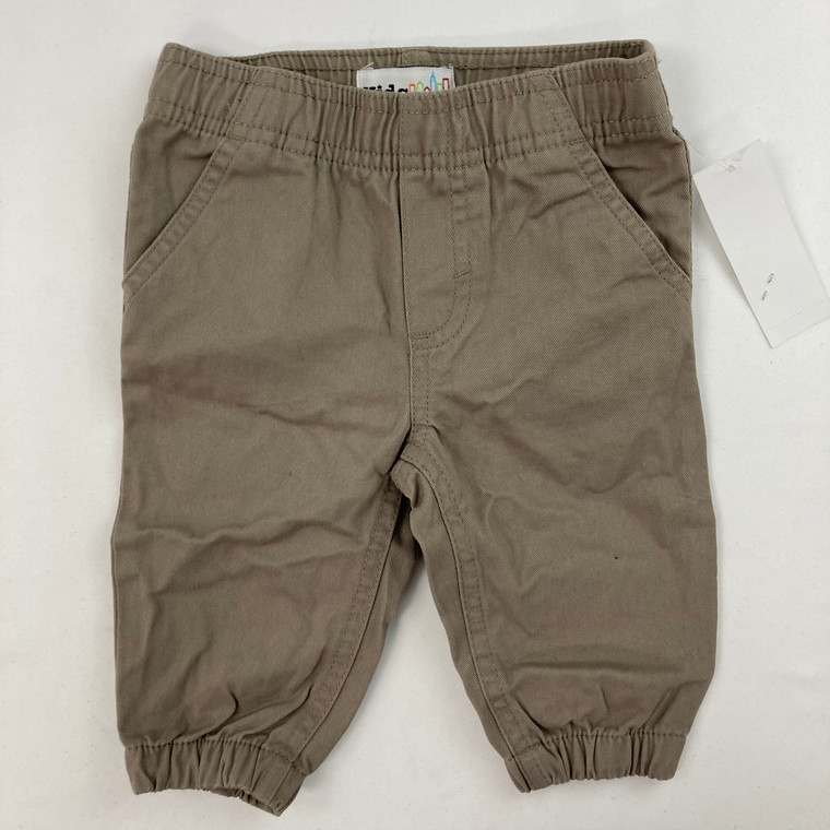 Kids Headquarters Khaki Joggers 3/6 mth