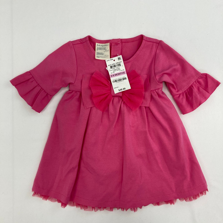 First Impressions Bow Ponte Dress 6-9 mth
