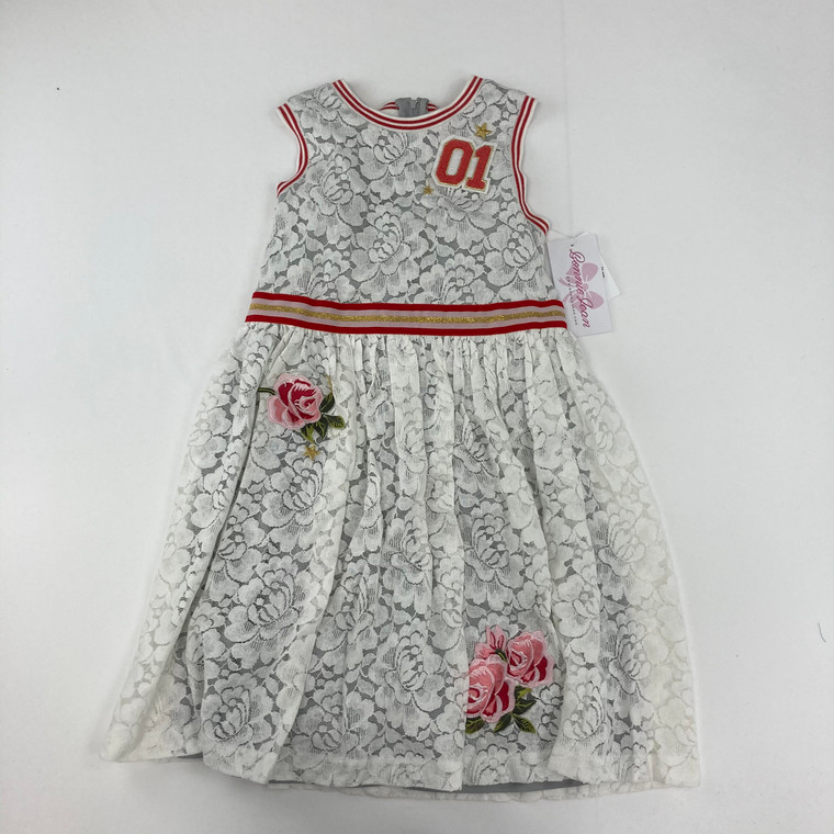 Bonnie Jean Patch Lace Dress 14 yr