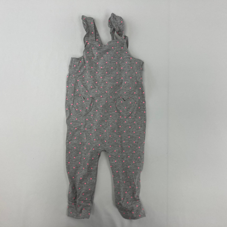 Carters Gray Heart 1pc 12 mth