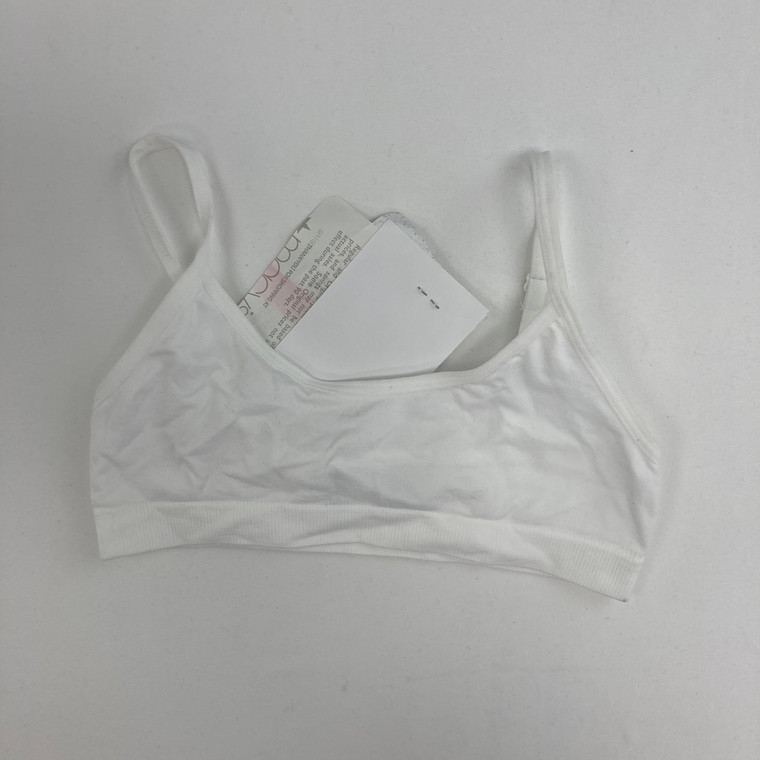 MaidenForm White Starter Bra Small