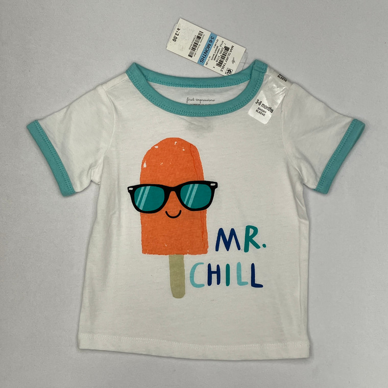 First Impressions Mr Chill Tee 3-6 mth