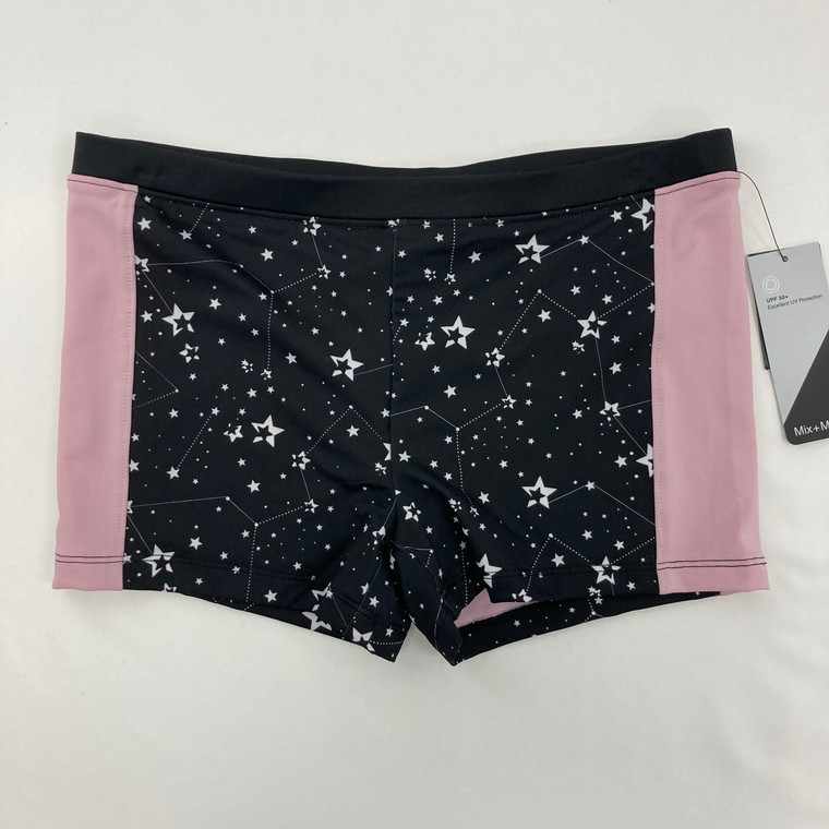 Ideology Star Shortie Swim Bottoms L 14 yr