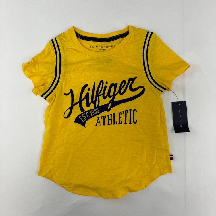 Tommy Hilfiger Yellow Jersey Tee 7 yr