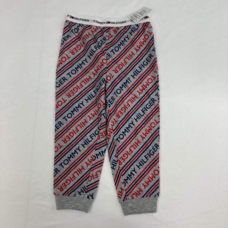 Tommy Hilfiger Striped Logo Sleep Pants XXS 2-3 yr