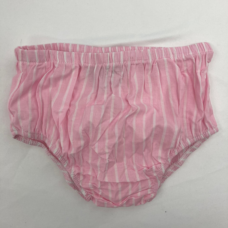 Rare Editions Pink Striped Diaper Cover 18 mth