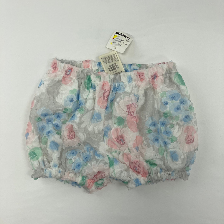 First Impressions Lace Floral Shorts 18 mth