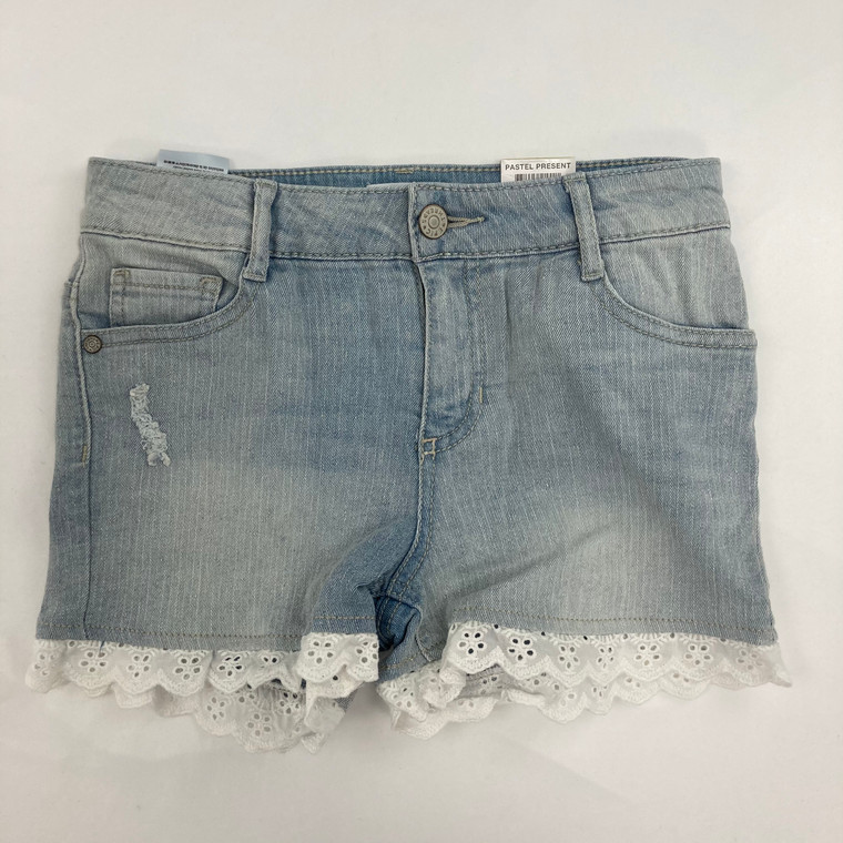 Epic Threads Crochet Denim Shorts 14 yr