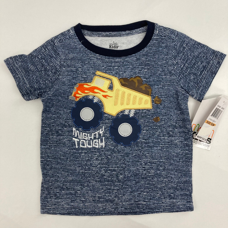 Kids Headquarters Mighty Tough Truck T-Shirt 12 mth