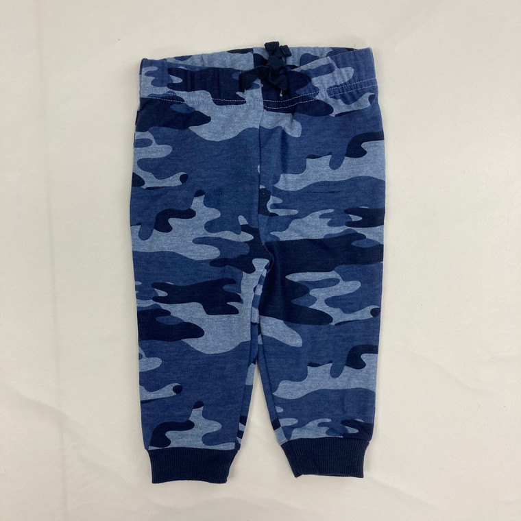 First Impressions Navy Camouflage Joggers 6-9 mth