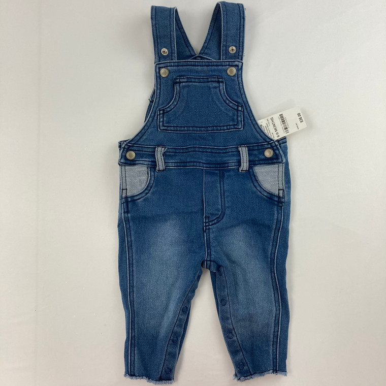 First Impressions Patchwork Overall 6-9 mth