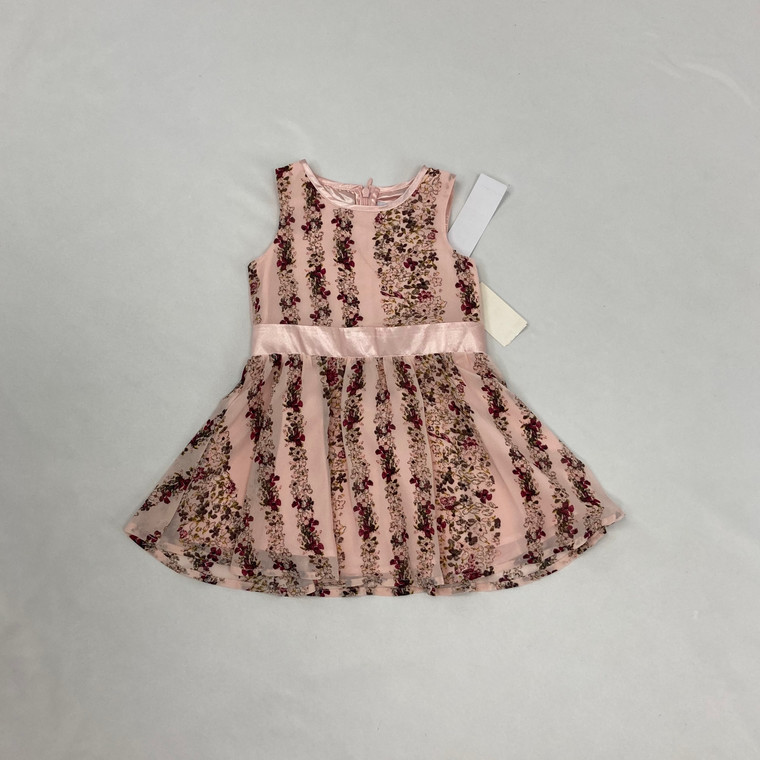 BCB Girls Floral Silk Dress 2T