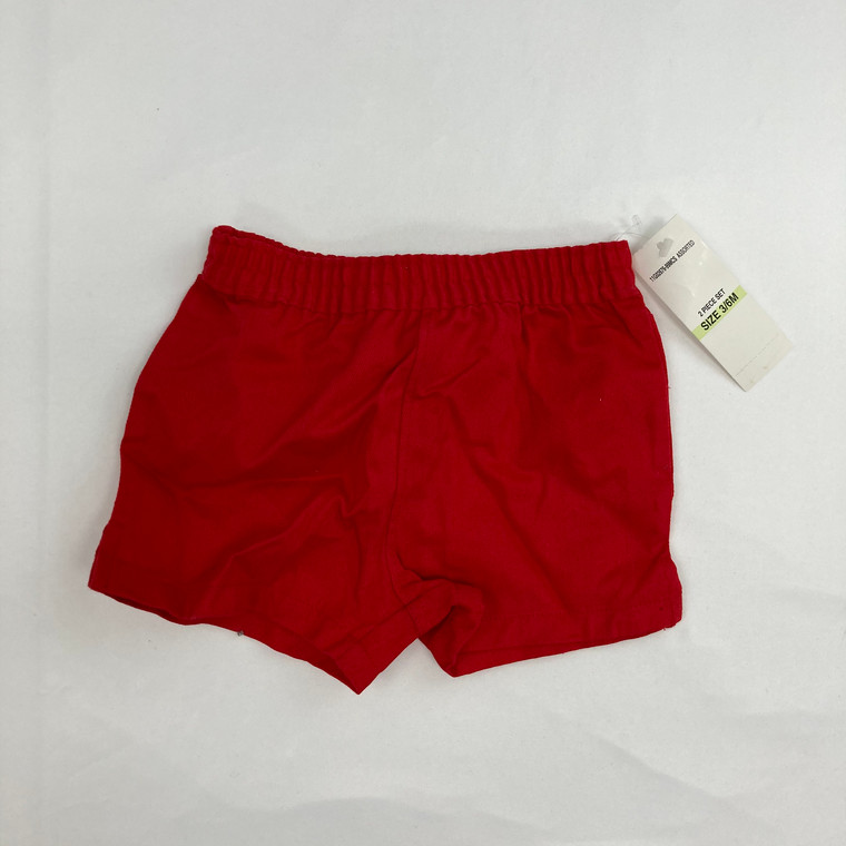 Kids Headquarters Solid Shorts 3-6 mth