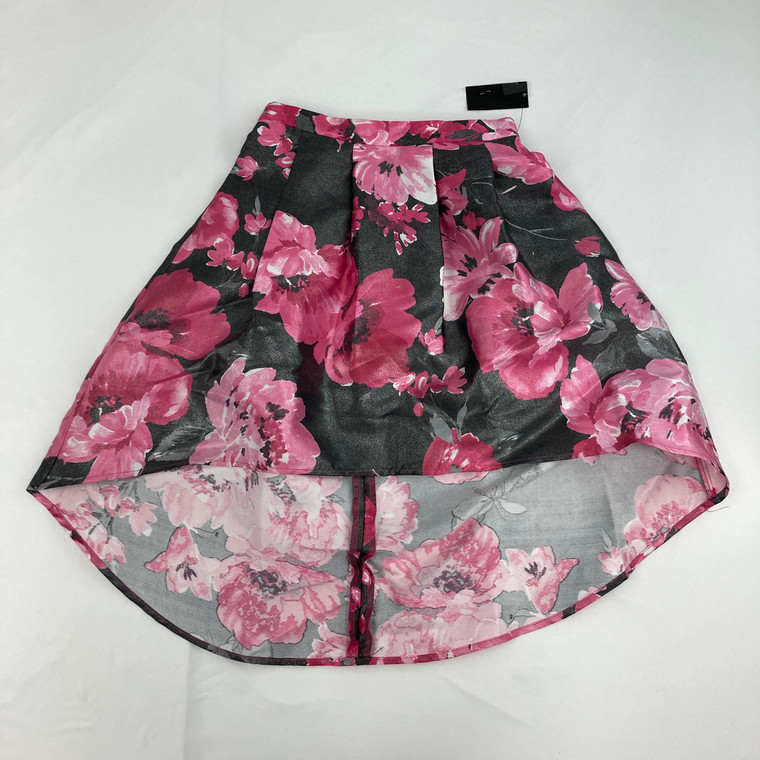 BCX Metallic Floral Skirt 10 yr