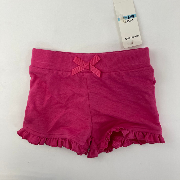 Kids Headquarters Pink Ruffle Shorts 6-9 mth