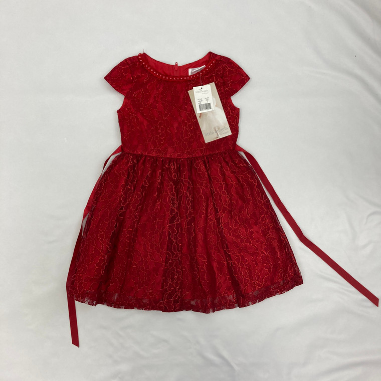 Little Angels Sparkley Lace Dress 4