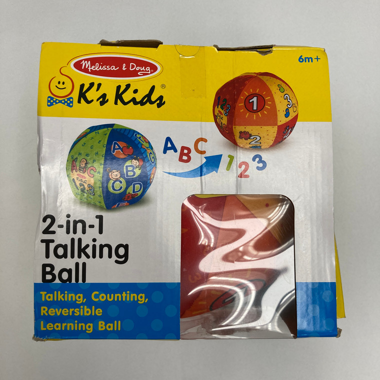 Melissa & Doug 2 in 1 Talking Ball