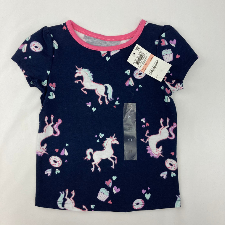 Epic Threads Unicorn Donut Top 2T