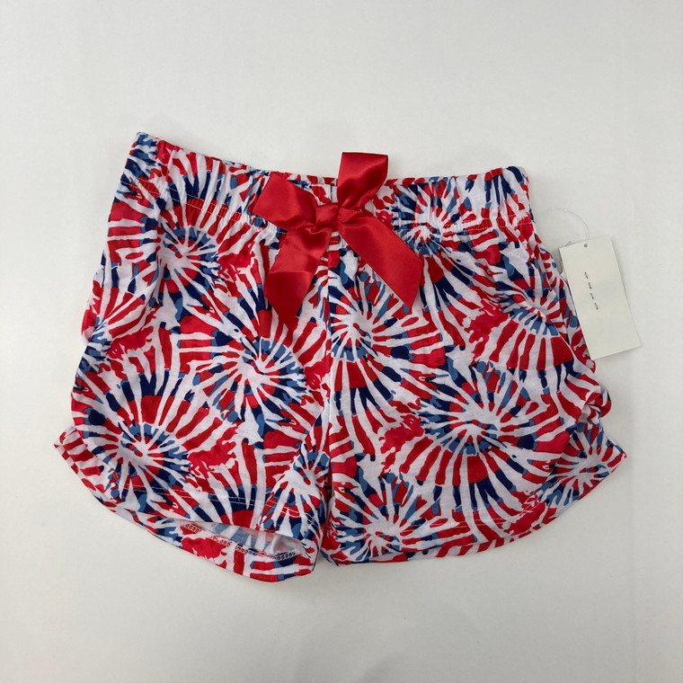 Max and Olivia Swirl Sleep Shorts 10-12 yr