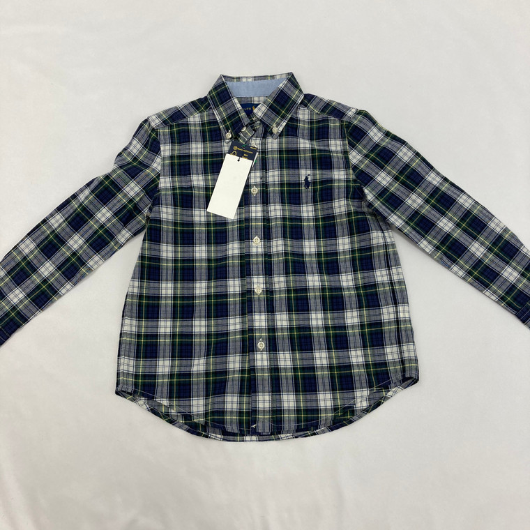 Ralph Lauren Dark Plaid Button-up 5